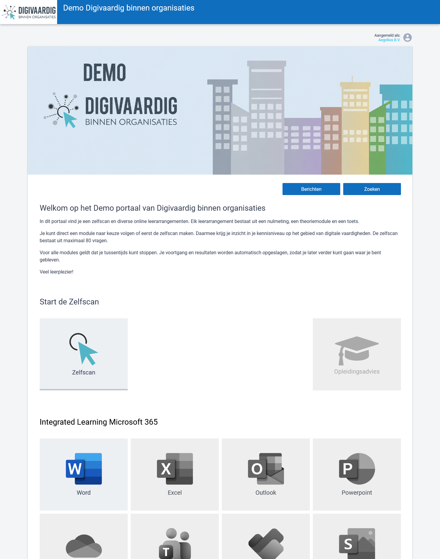 Digivaardig binnen Organisaties portal