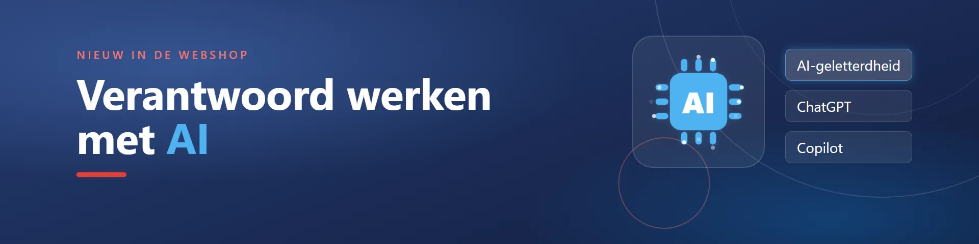 Banner Verantwoord werken met AI